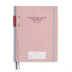 Skrivbok Standard Issue Rosa